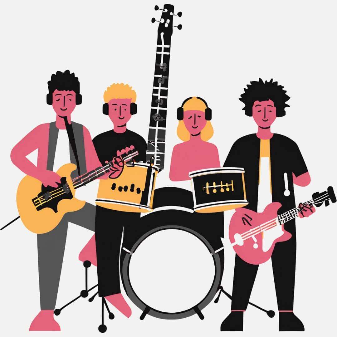 combined names for groups, band, singers