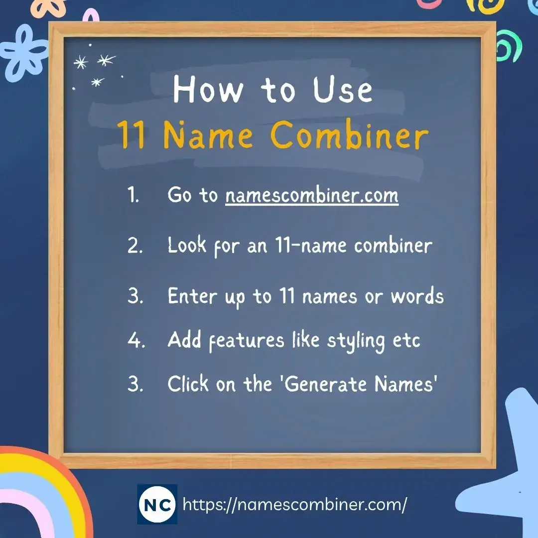 How to Use an 11 Name Combiner Tool