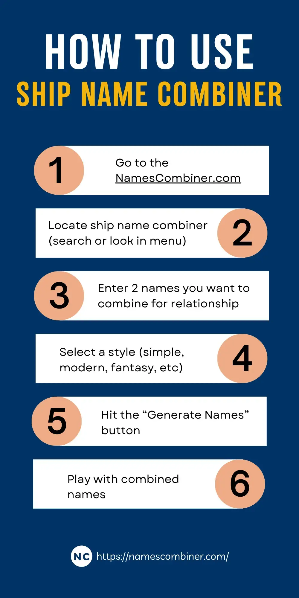 How to Use a Ship Name Combiner Effectively