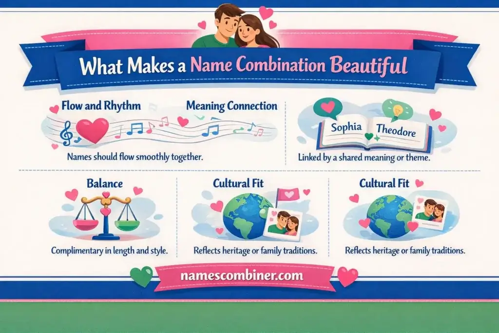 Most Beautiful Name Combinations for Boys