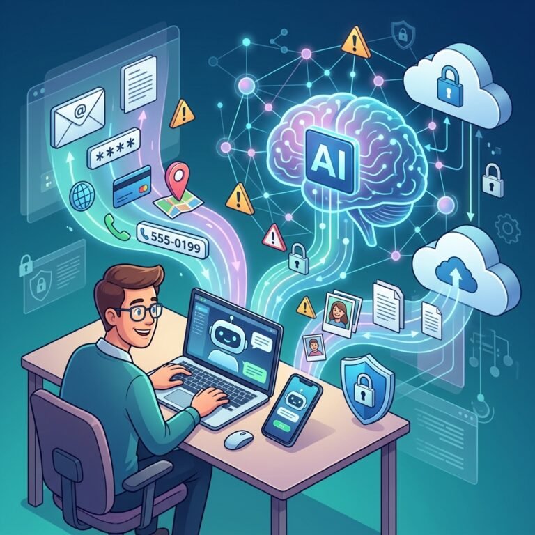 Risks of Sharing Personal Data with AI