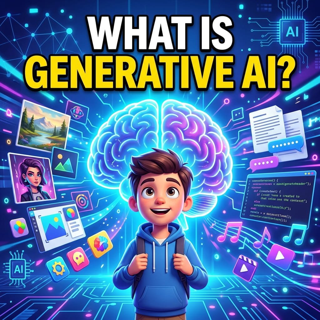 What Is Generative AI A Complete Beginner's Guide (2026)